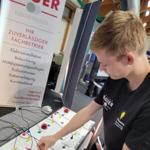 Mitarbeiter von Klaus Bauer GmbH bei Messe